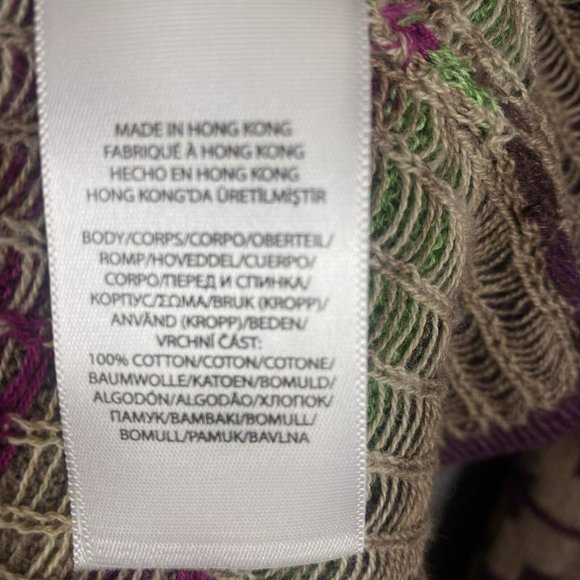 Ralph Lauren Southwest Aztec Print Cotton Sweater size L-XL - Picture 7 of 10